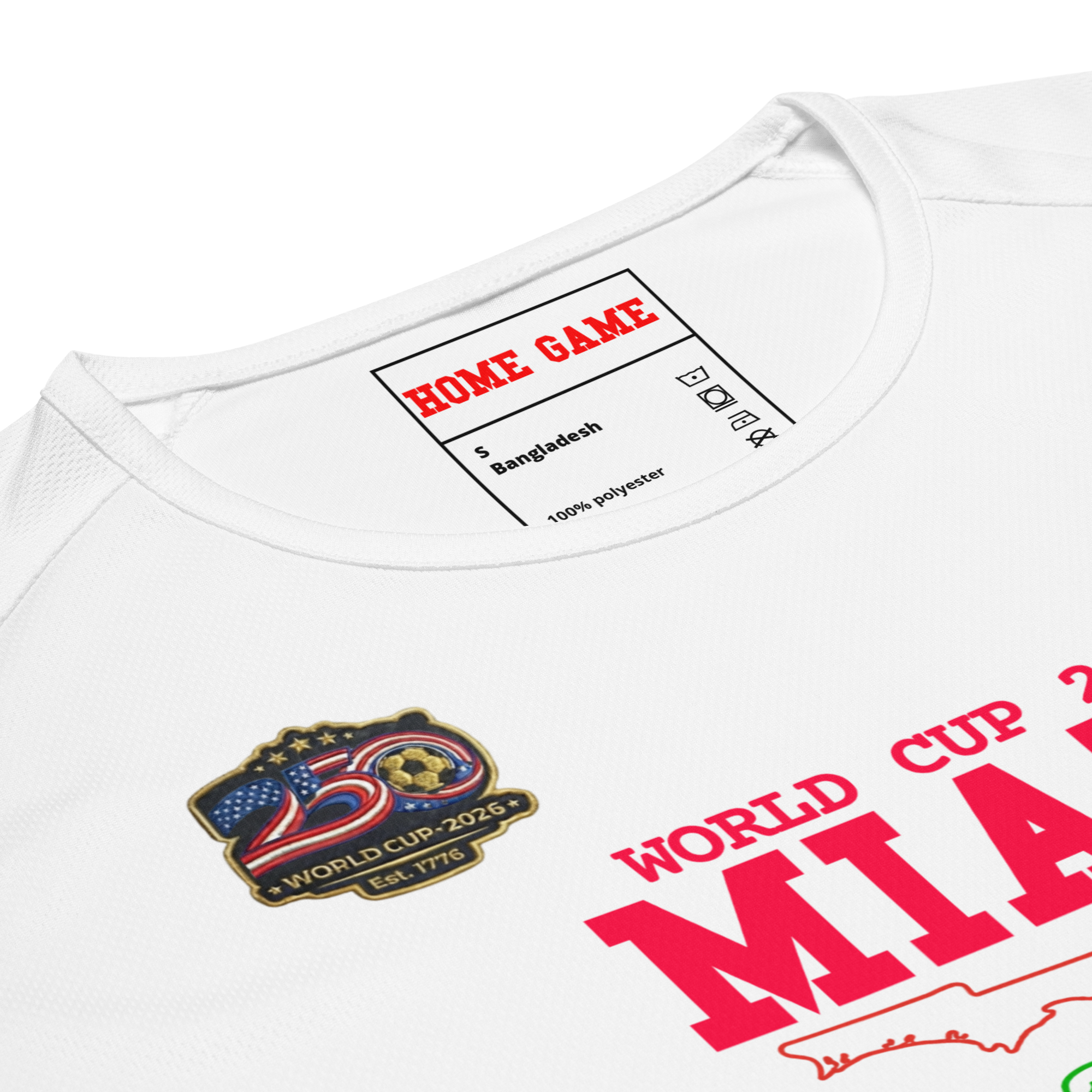 MIAMI World Cup 2026 Streetwear Soccer Jersey