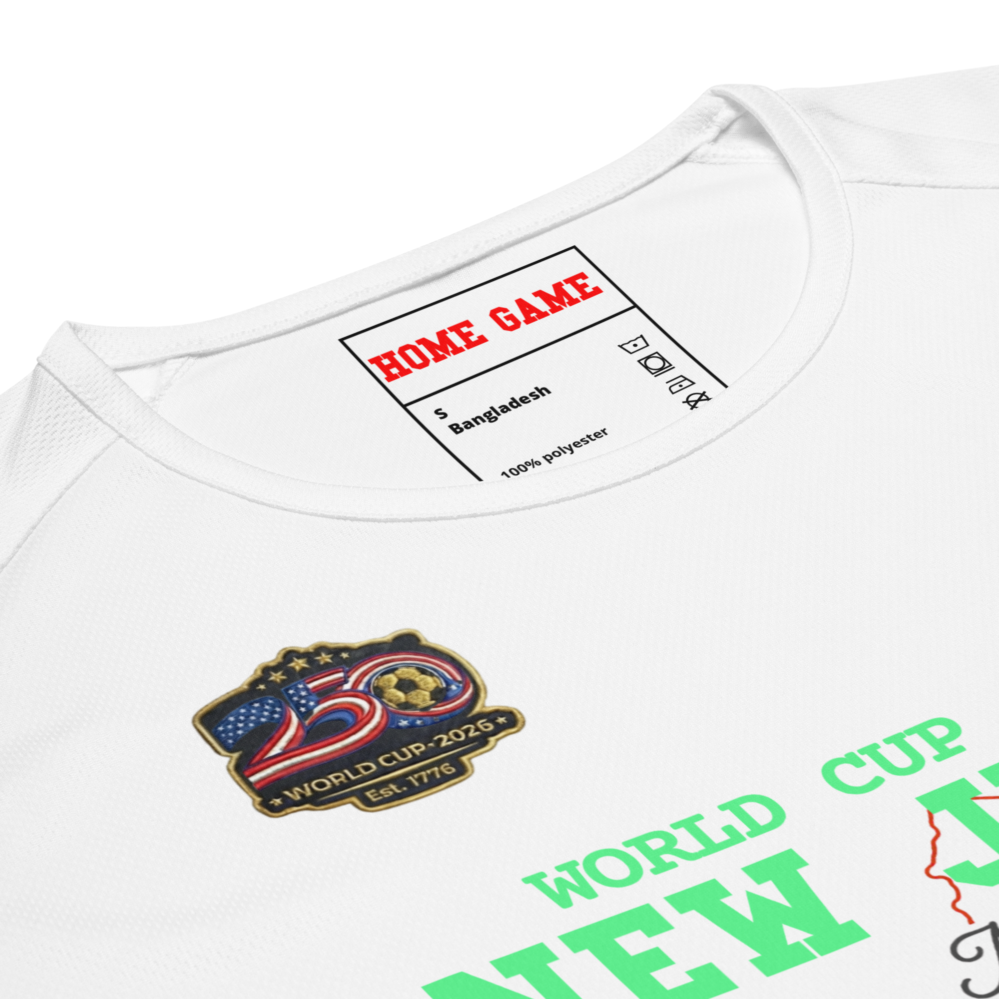 NEW JERSEY World Cup 2026 Streetwear Soccer Jersey